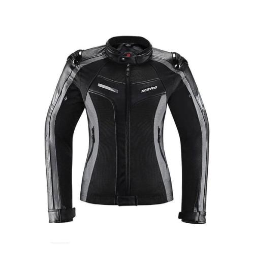 SCOYCO JK152W GRİ KADIN MOTOSİKLET MONT